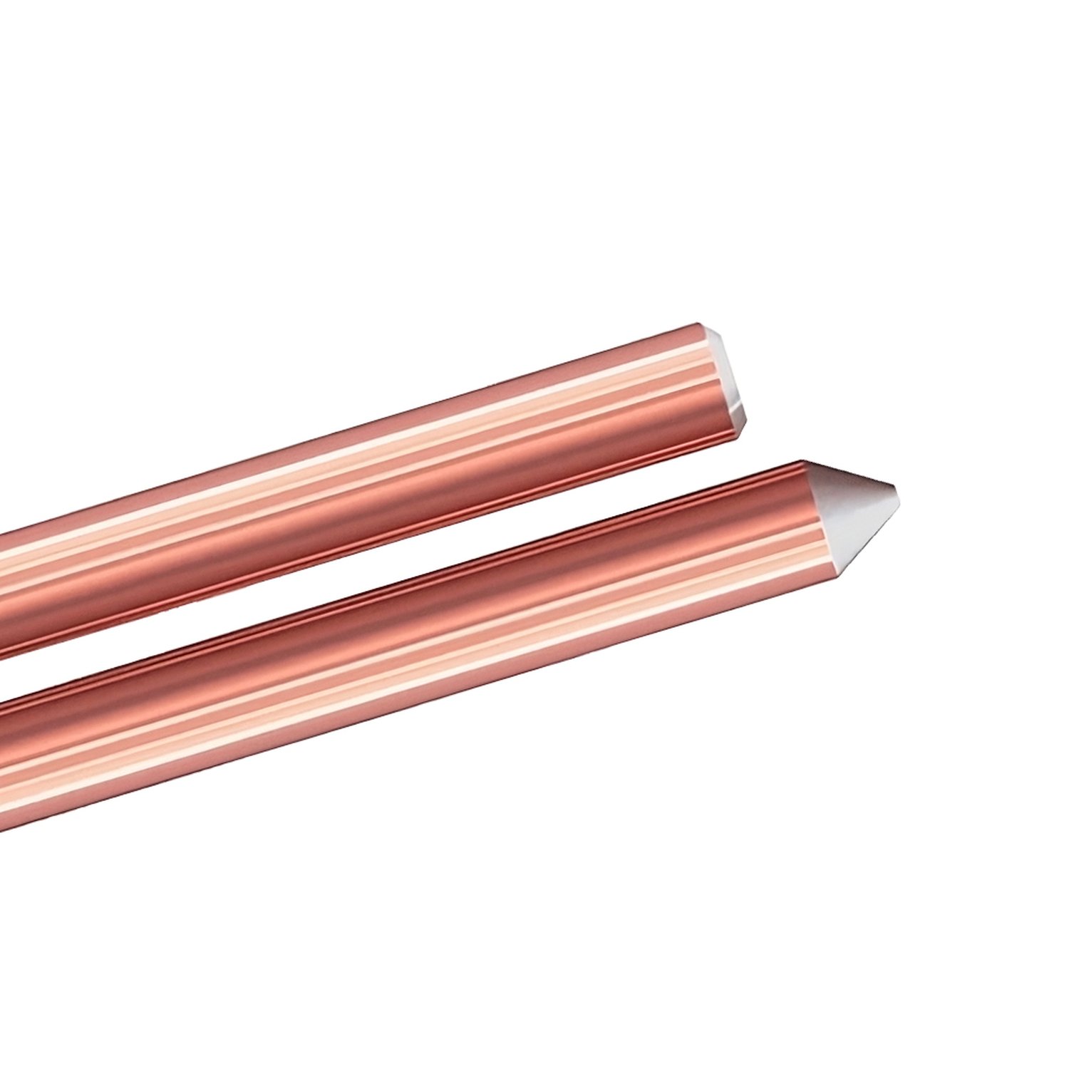 Haste Aterramento Cobreada 15.88Mm X200cm Com 10 Unidades - Padrão Forte