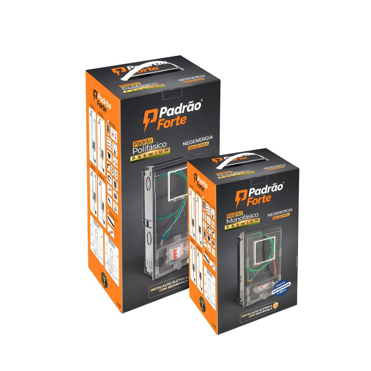 Kit Caixa Mon Neoenergia 1 St Premium Mrs0883 - Padrão Forte