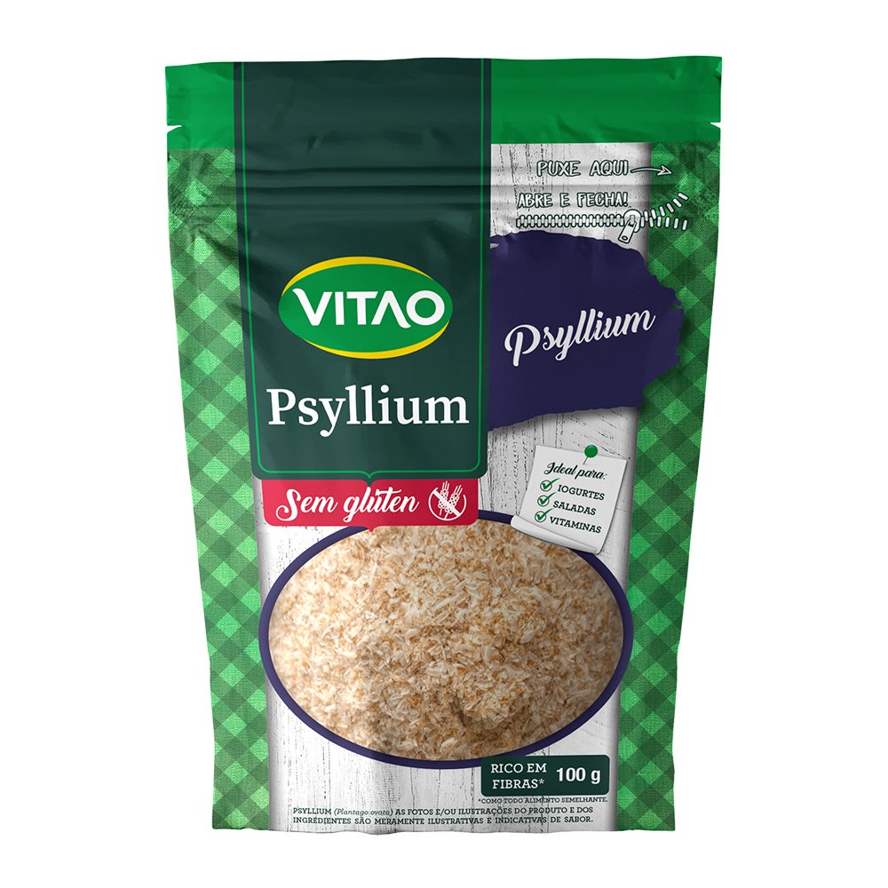 Psyllium 100G Caixa Com 12 Unidades