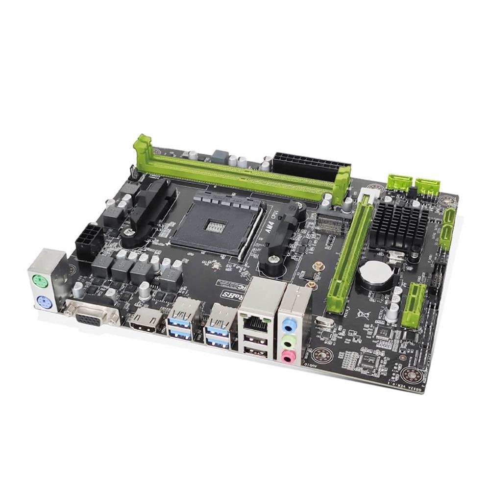 Placa-Mãe Get Am4 A520s M.2 Ddr4 32Gb, Suporta Amd Ryzen 3°, 4° E 5° Geração, Sata Iii
