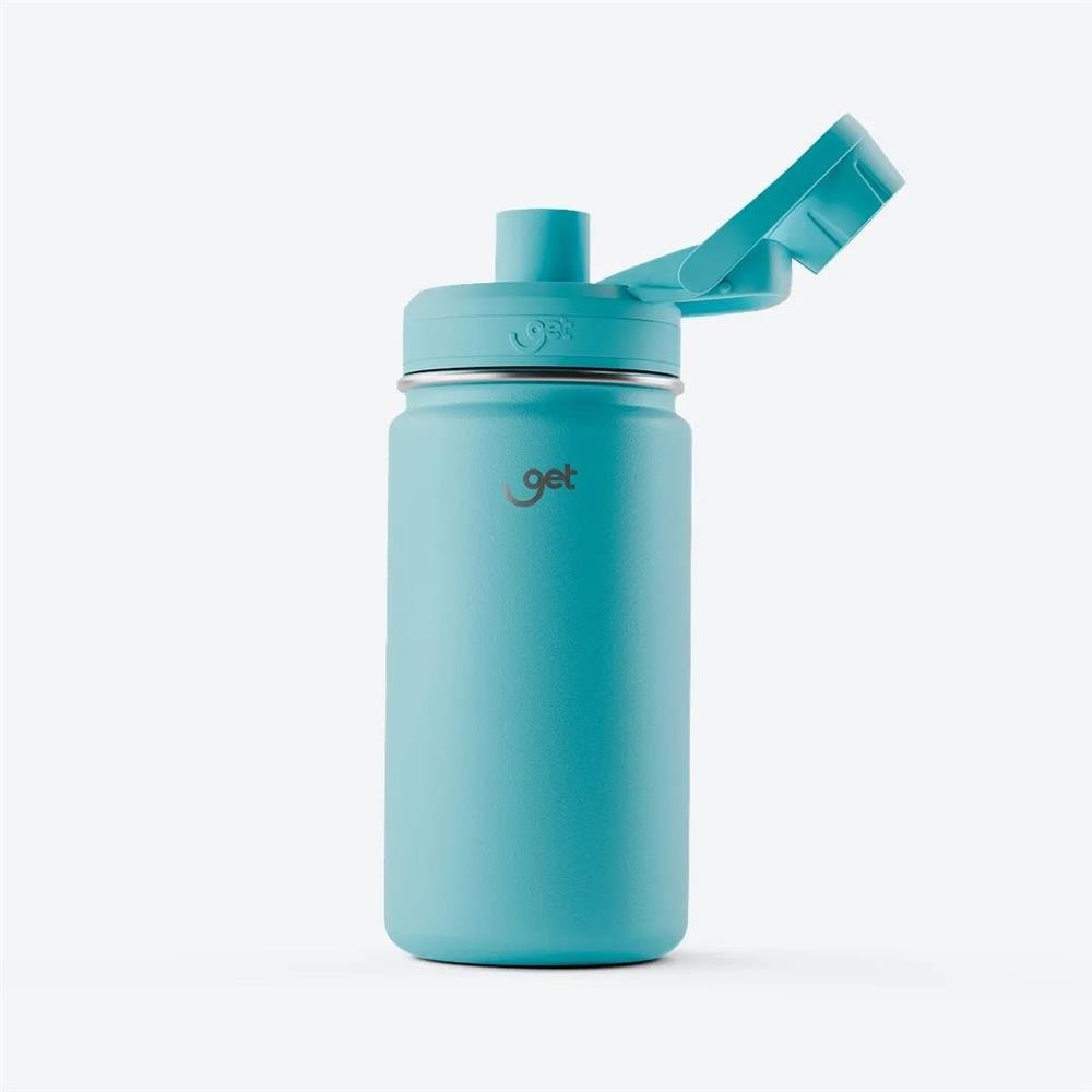 Garrafa Térmica Inox Get Colors 350Ml Azul Claro