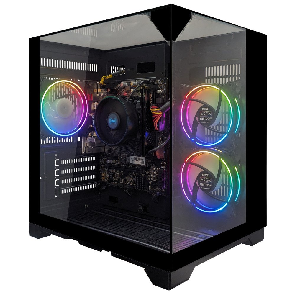 Computador Gamer Ntc Vulcano Amd - Aq 1025 Tc (Rz5-5650G/8Gb/Ssd1tbnvme/500W/B550m/3Fans)