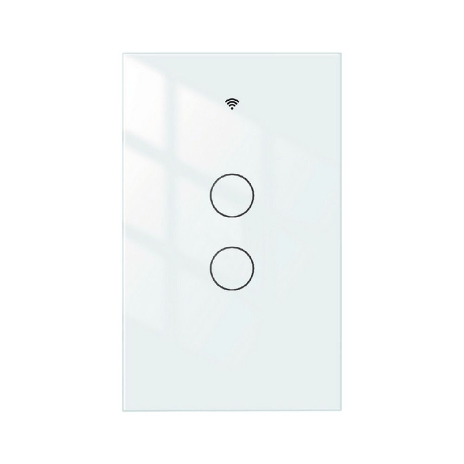 Interruptor De Tomada Inteligente Velds Ilbw-2B 2 Botões, Wi-Fi - Branco