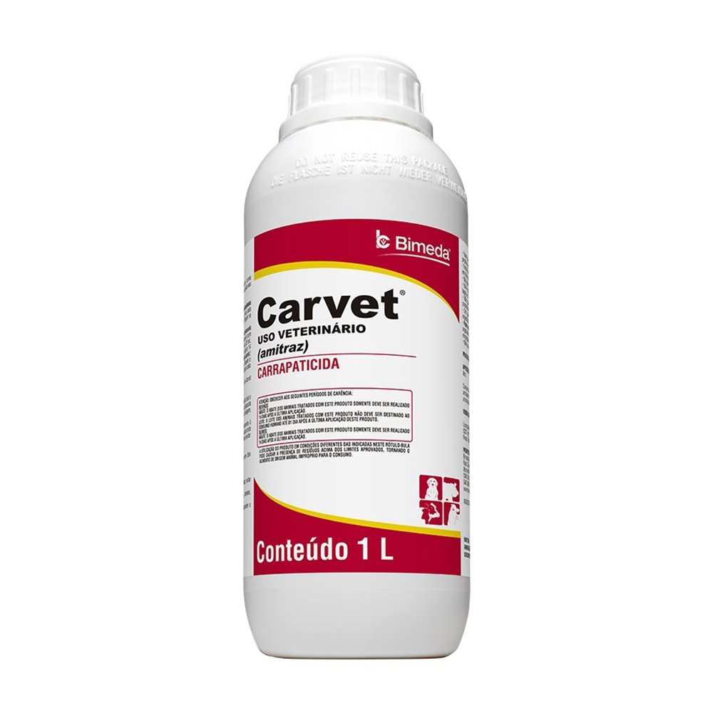 Carrapaticida Bimeda Carvet 1 Litro