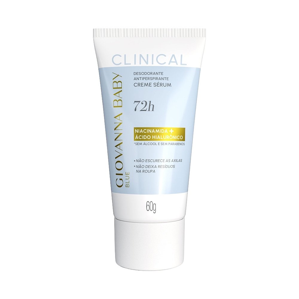 Desodorante em Creme Giovanna Baby Clinical Blue 72 Horas 60g