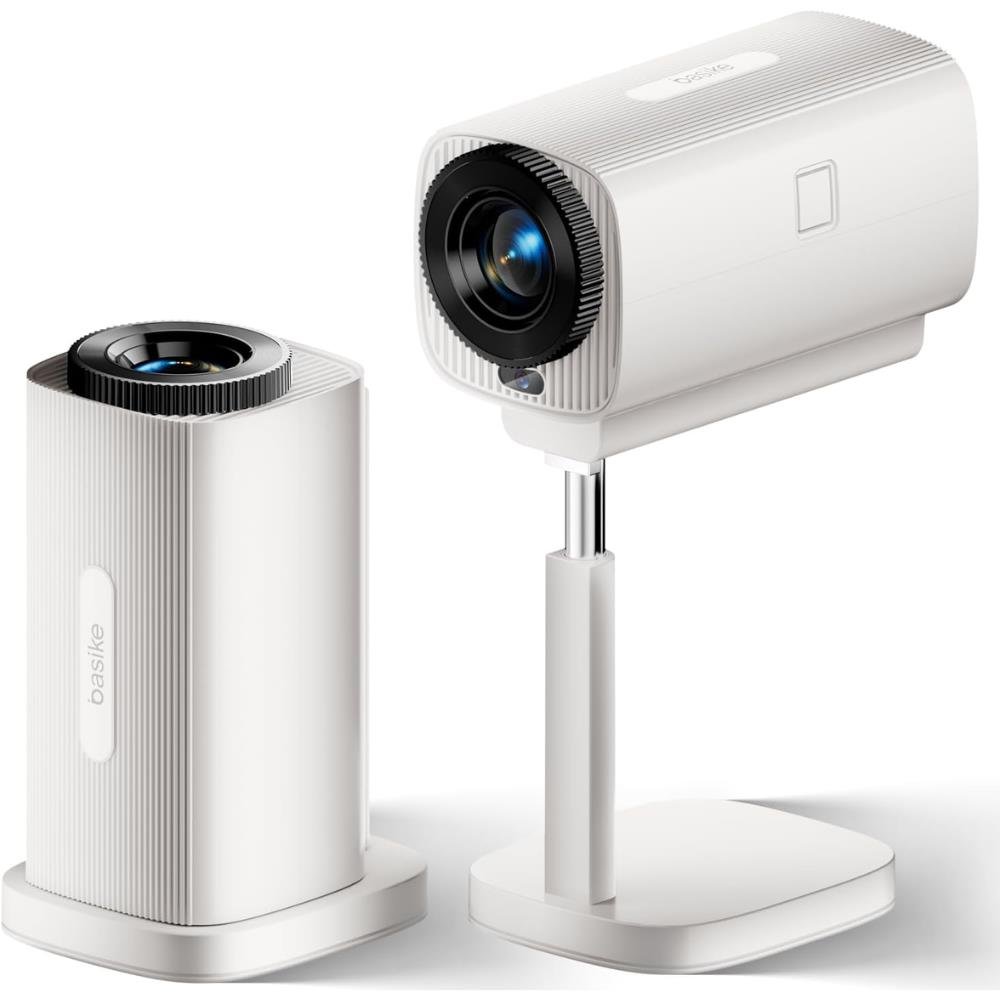Projetor Led Wifi 6 Ultra Hd Smart Cinema Stretchable Bt 5.0 Basike Ba-Ty213