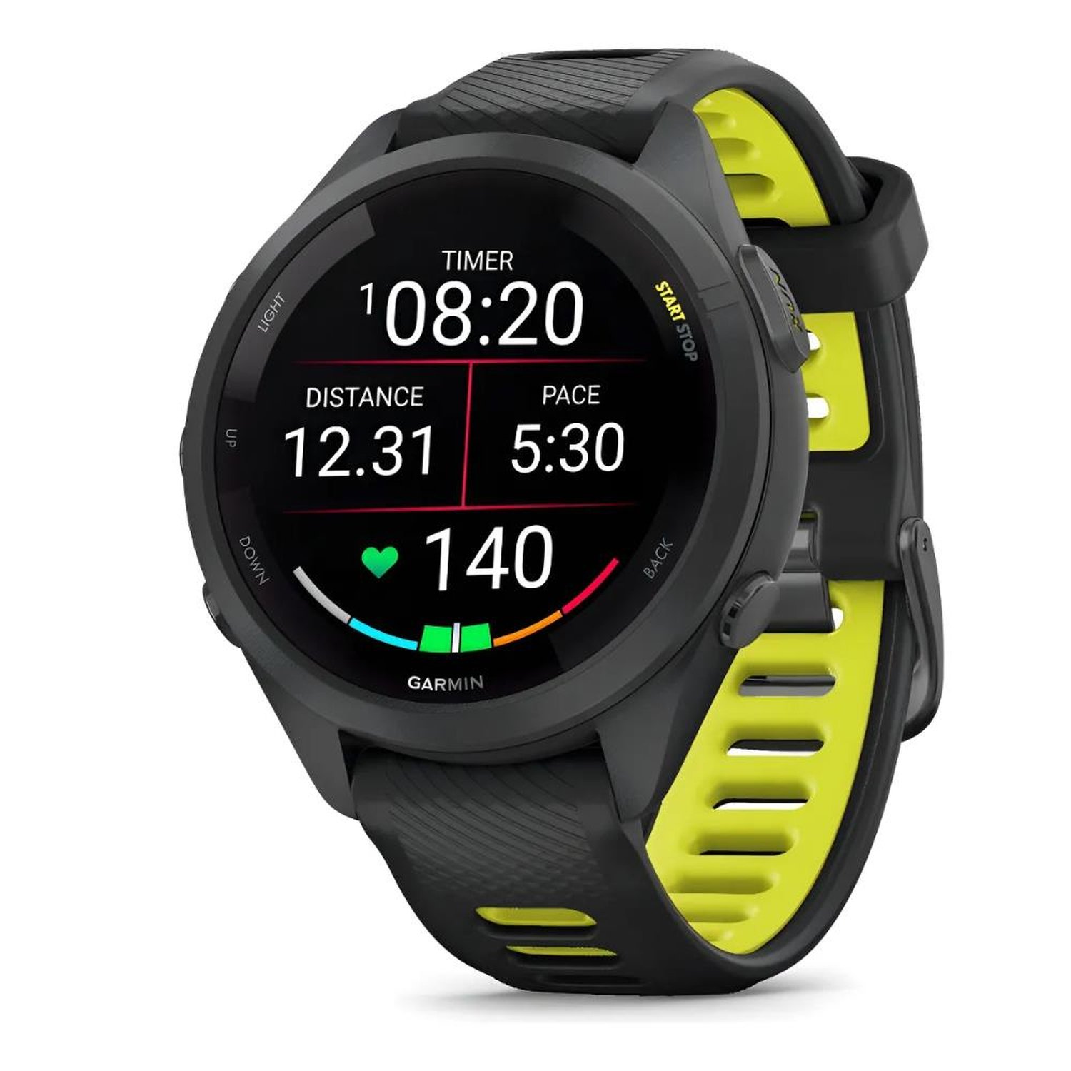 Smartwatch Garmin Forerunner 265S 010-02810-03 Sport 1.1" Bluetooth Caixa 42Mm De Polímero Reforçado Pulseira Preta