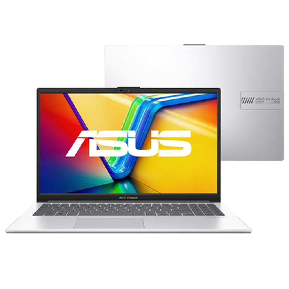 Notebook Asus Vivobook Go 15, Intel Core I3 N305, 8Gb, 512Gb Ssd, Windows 11 Home, 15,6"Led Fhd, Cool Silver