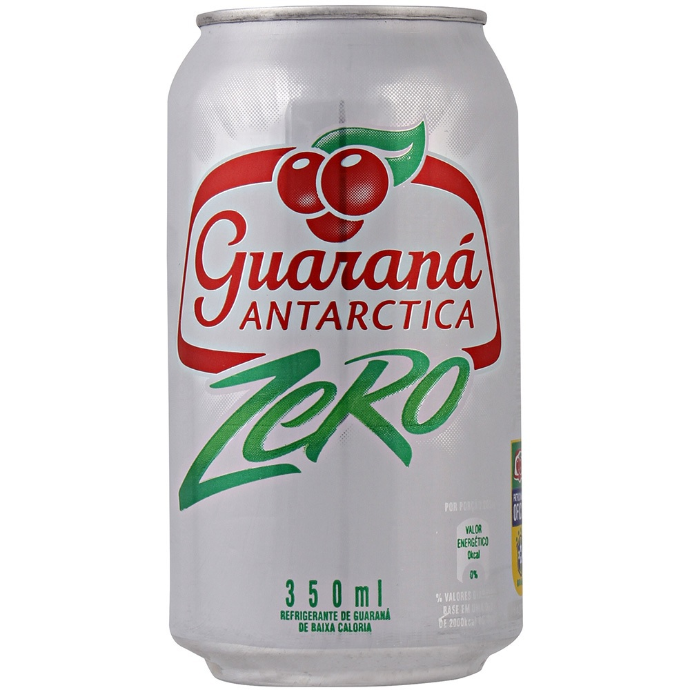 Refrigerante Guaraná Antartica Zero 350ml - 12 Unidades
