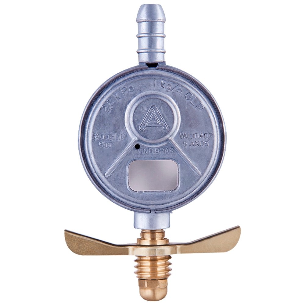 Regulador para Gás Aliança 505/01 Pequeno sem Mangueira