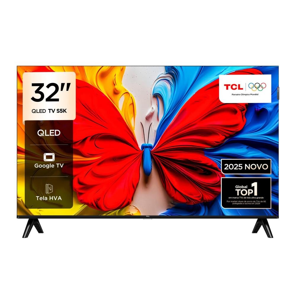 Smart Tv 32¿ Fhd Tcl 32S5k Qled Dolby Audio Google Tv