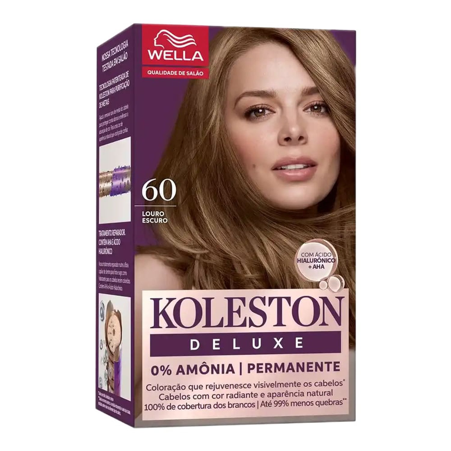 Tintura Koleston Deluxe Kit 60 Louro Escuro