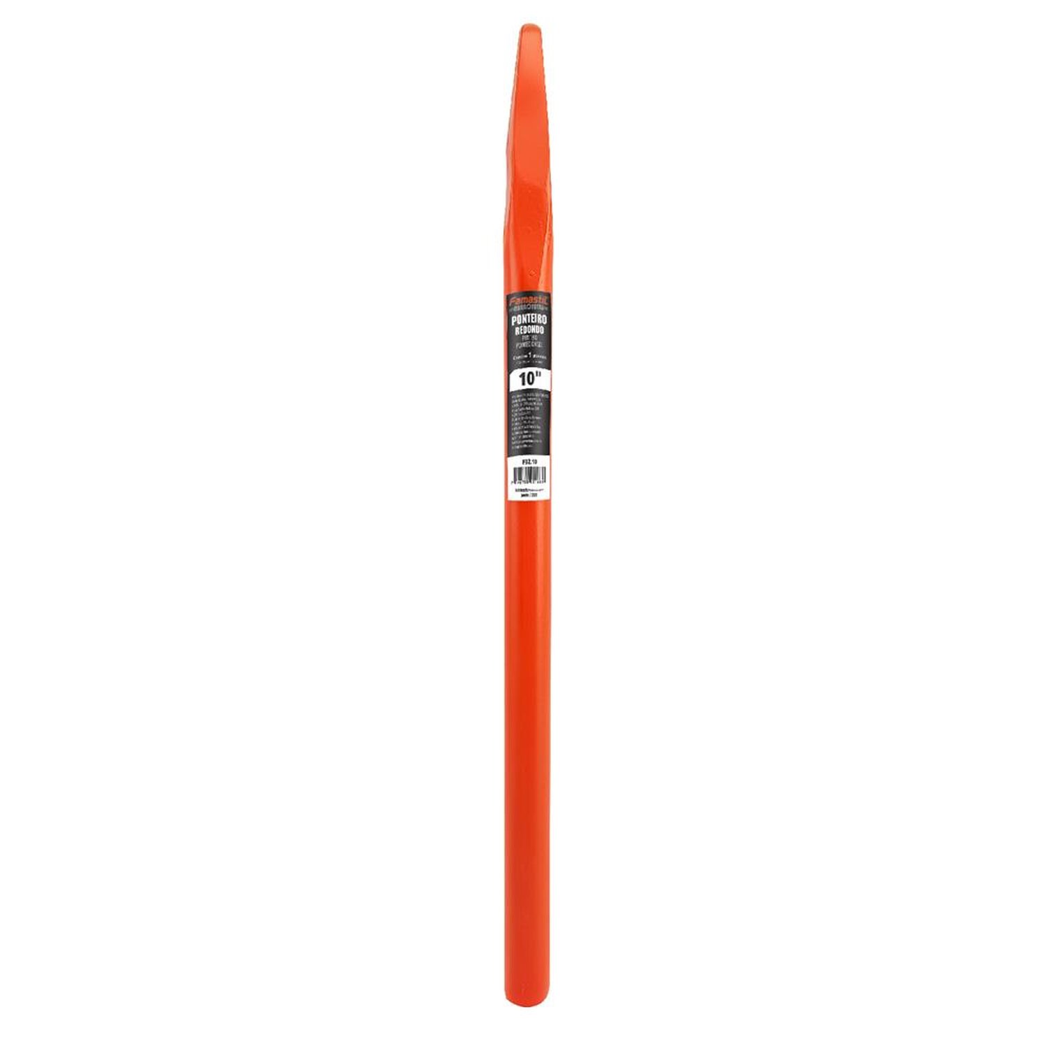 Ponteiro Aco Redondo Laranja 3/4X10 Famastil