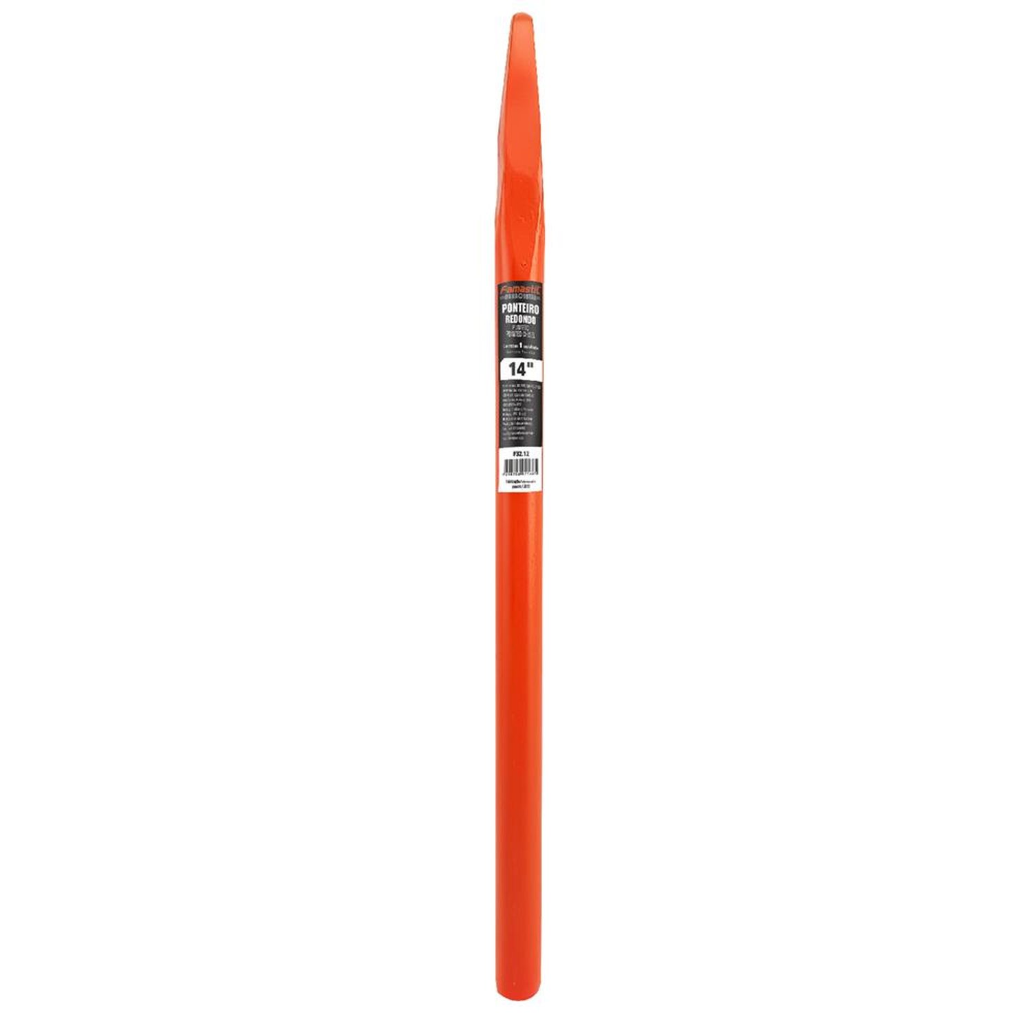 Ponteiro Aco Redondo Laranja 3/4X14 Famastil