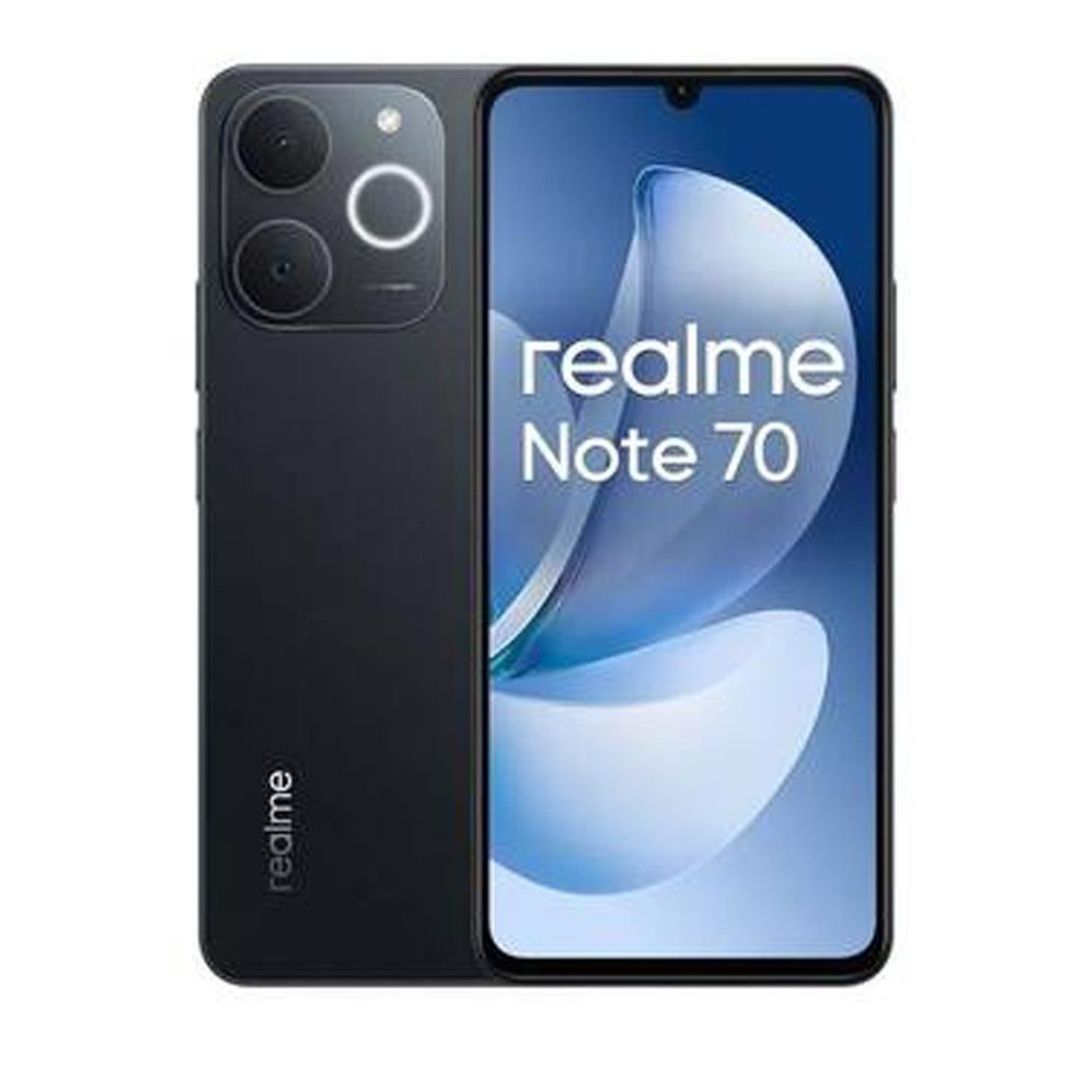 Smartphone Realme Note 70 256Gb 8Gb Ram Dual Sim Tela 6.94" - Preto