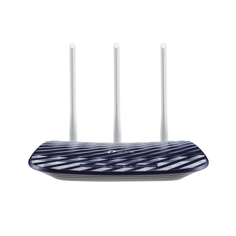 Roteador Wireless Archer C20<w> Dual Band Tp-link Ac750 3 Antenas Externas Fixas