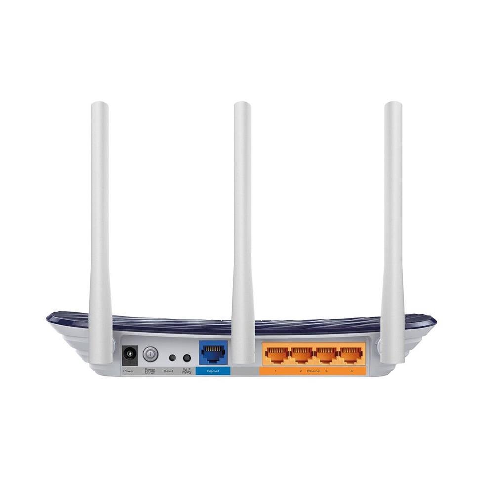 Roteador Wireless Archer C20<w> Dual Band Tp-link Ac750 3 Antenas Externas Fixas