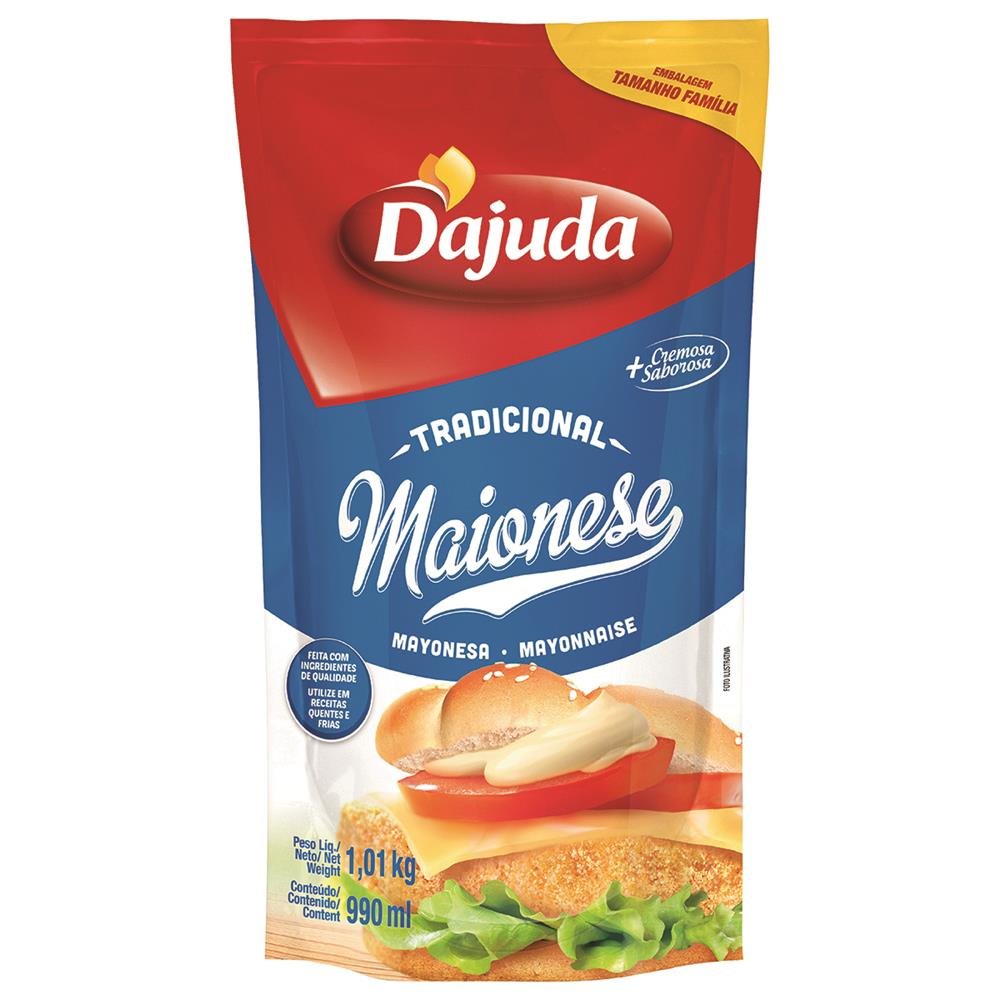 Maionese Dajuda Super 12 X 1,01 Kg