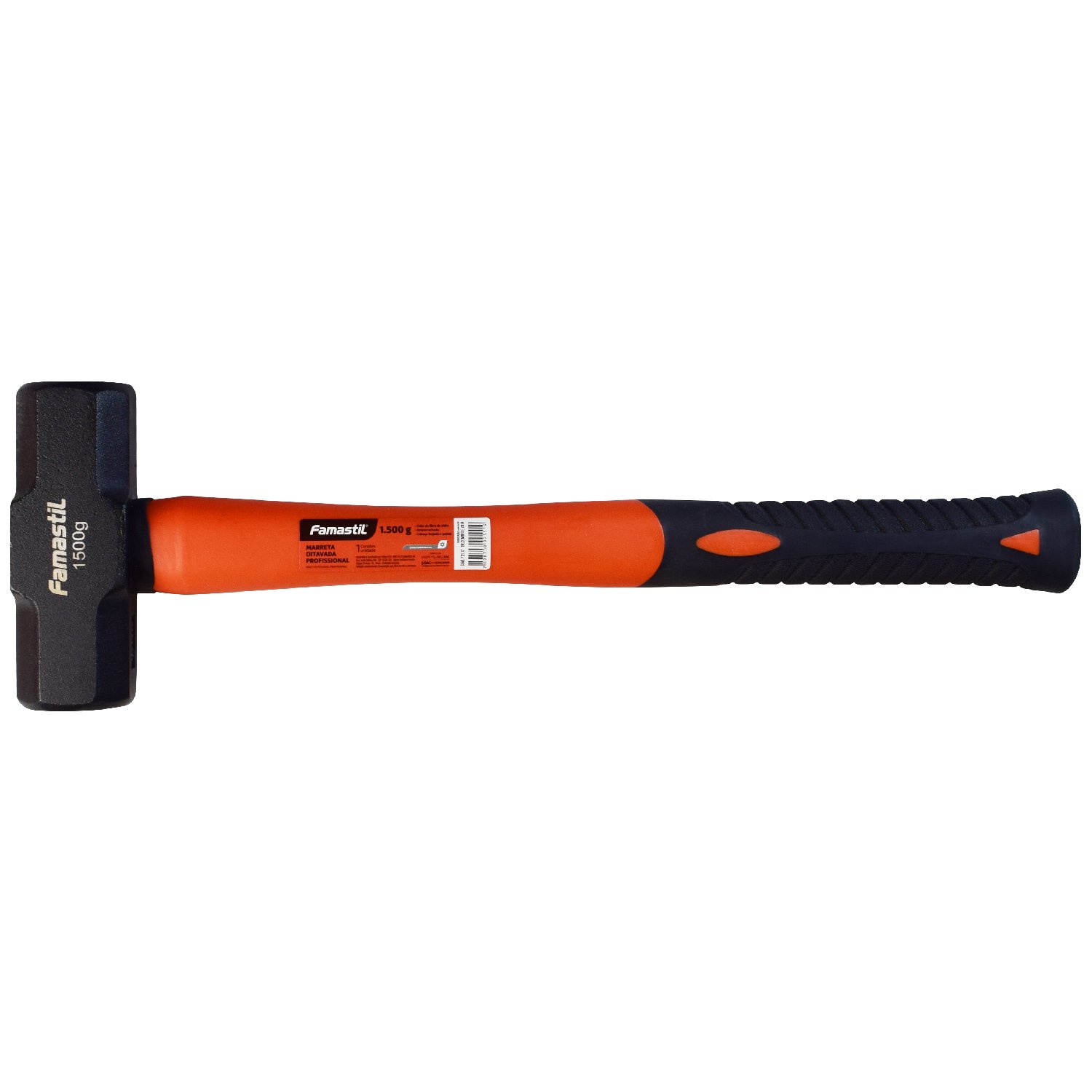 Marreta Oitavada 1500G Cb Fibra Vidro Famastil