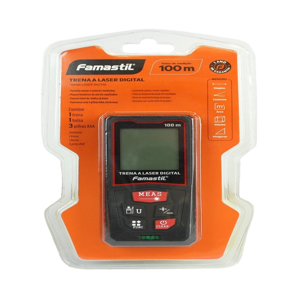 TRENA A LASER DIGITAL FAMASTIL 100M