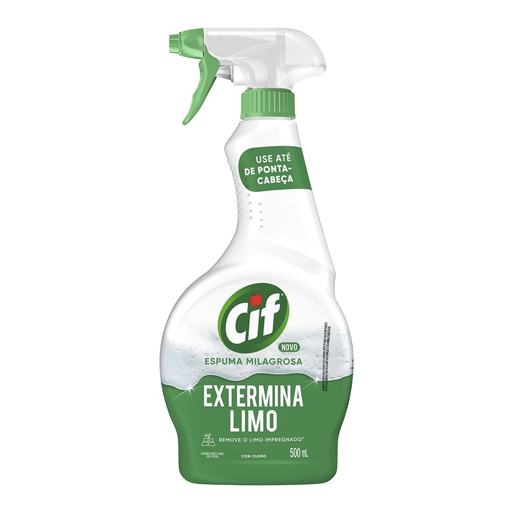 Limpador Cif Espuma Milagrosa Extermina Limo Gatilho 500ml
