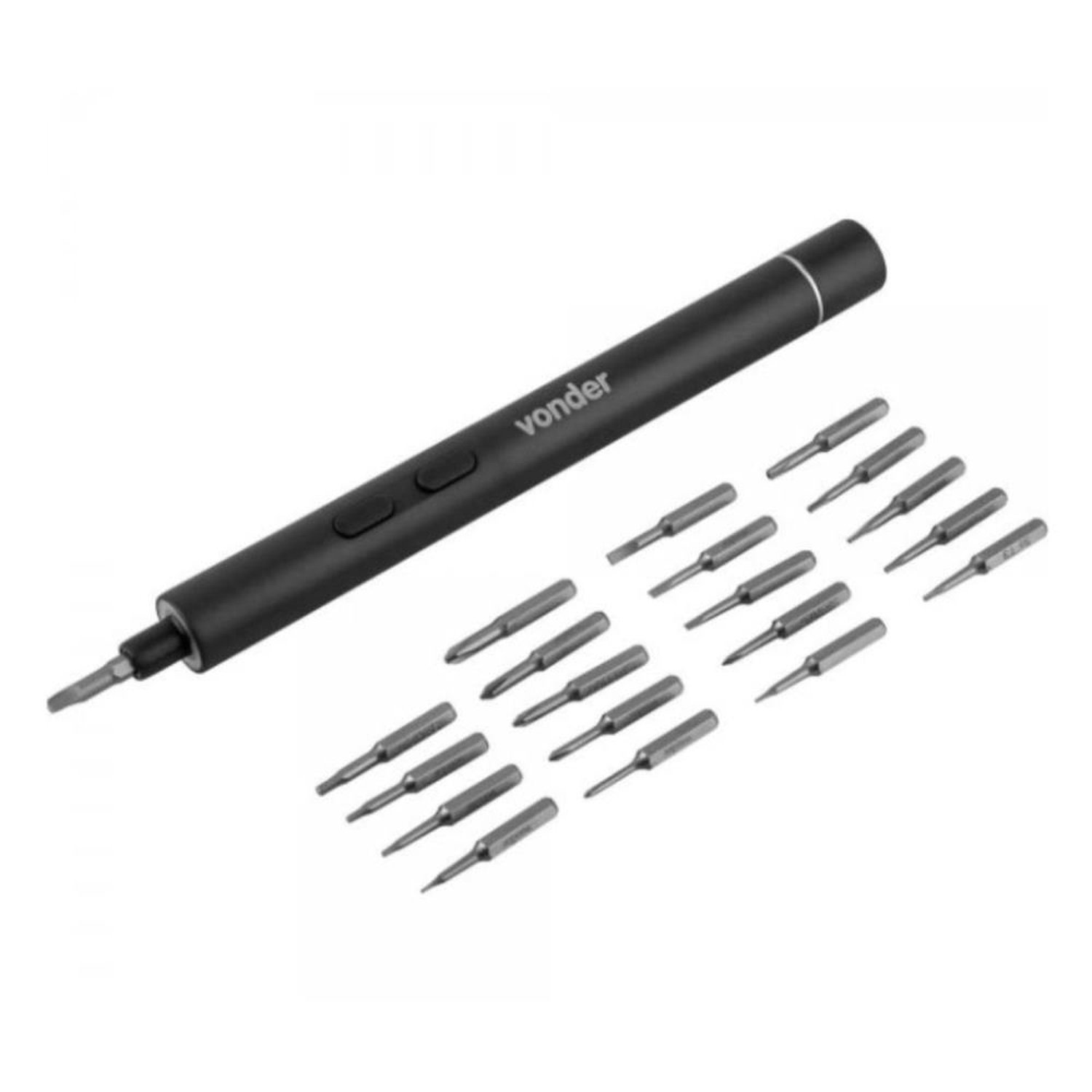 Parafusadeira De Alta Precisão Vonder Bateria 3,7V 280 Mah Tipo Caneta