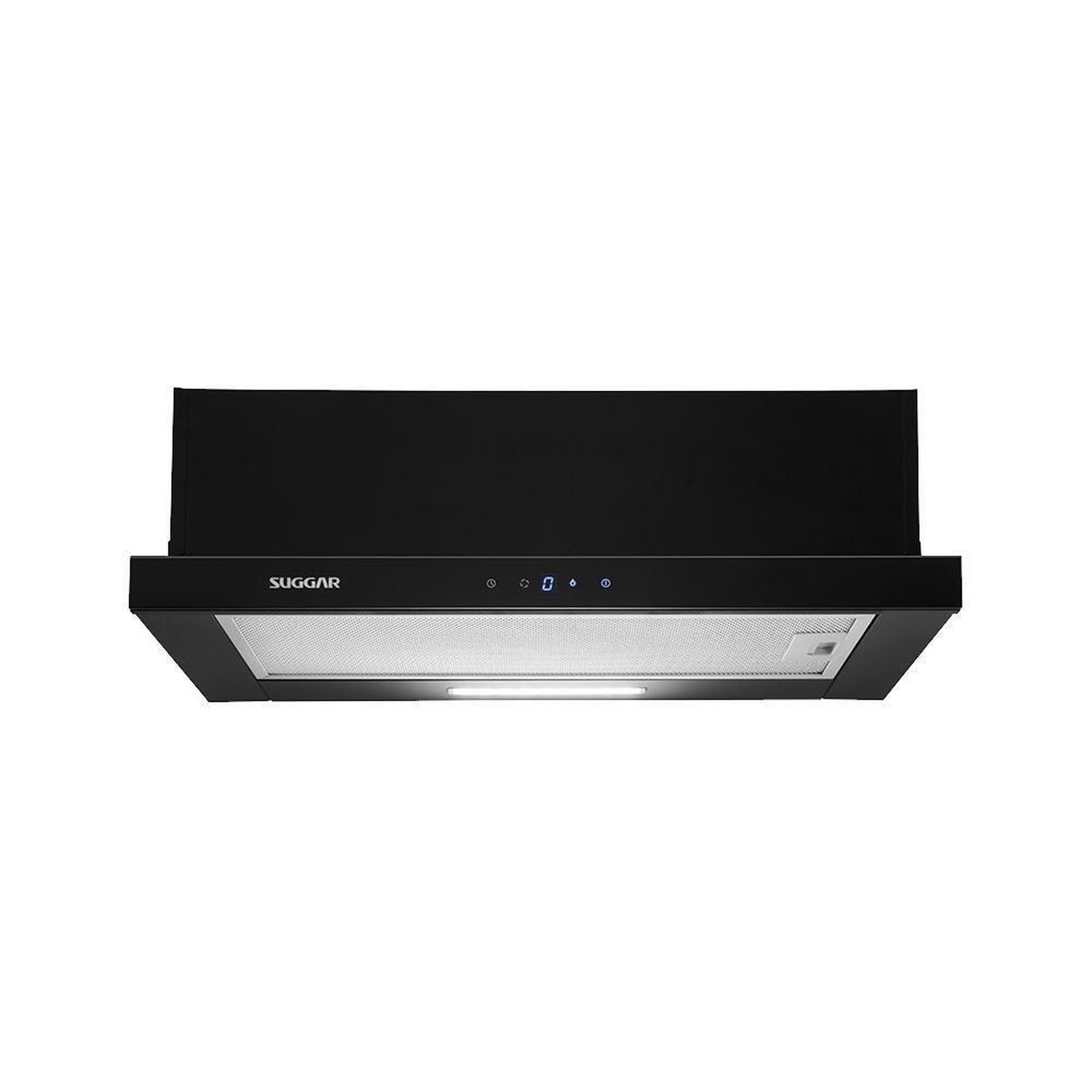 Depurador Suggar De Embutir Slim Touch 60Cm Preto De62thpt 220V