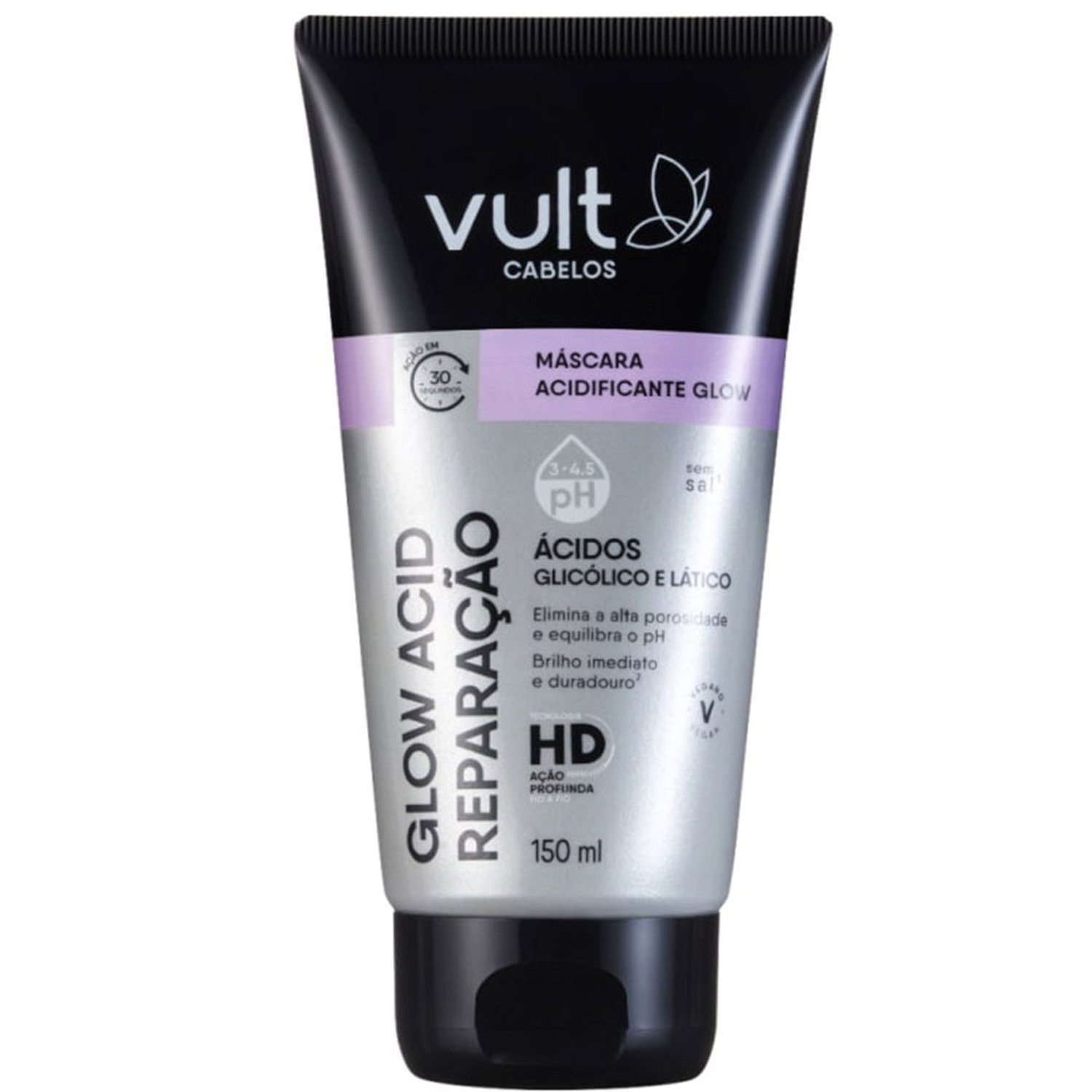 Mascara Vult Acidificant Glow Acid Reparação 150