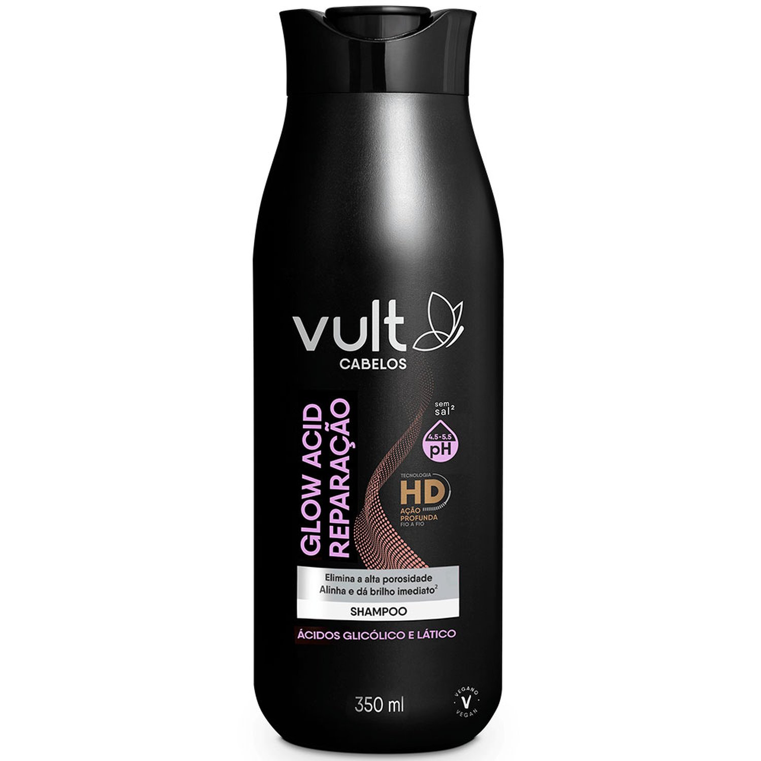 Shampoo Vult Glow Acid Reparacao 350Ml