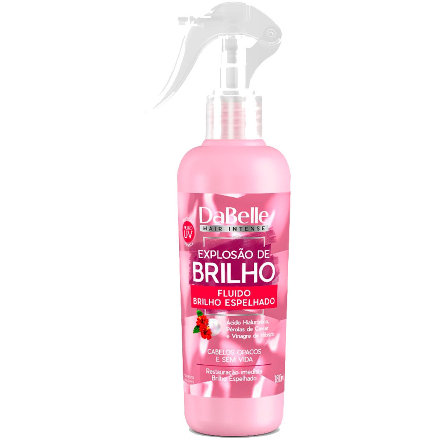 Fluido Brilho Espelhado Dabelle Explosao De Brilho 180Ml