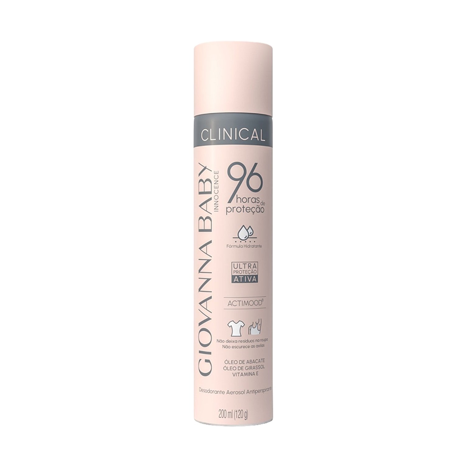 Desodorante Aerossol Giovanna Baby Innocence 96 Horas 200ml