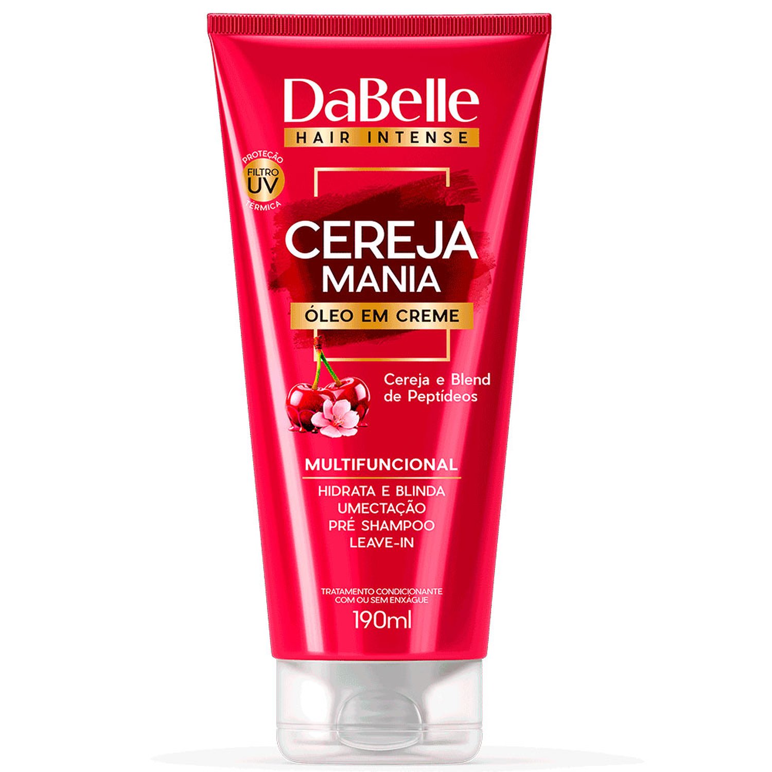 Óleo Capilar Dabelle Creme Cereja Mania 190Ml