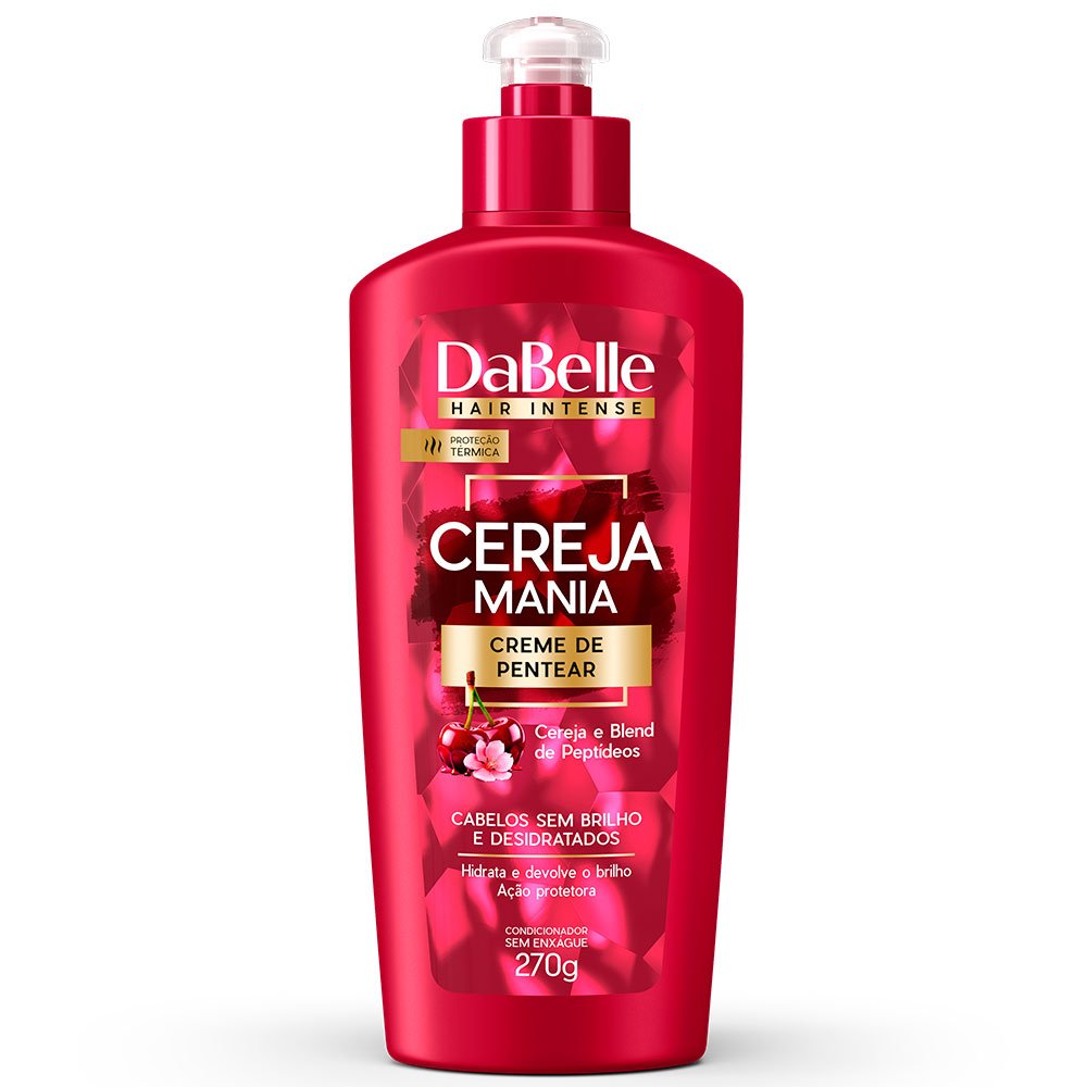 Creme De Pentear Dabelle Cereja Mania 270Gr