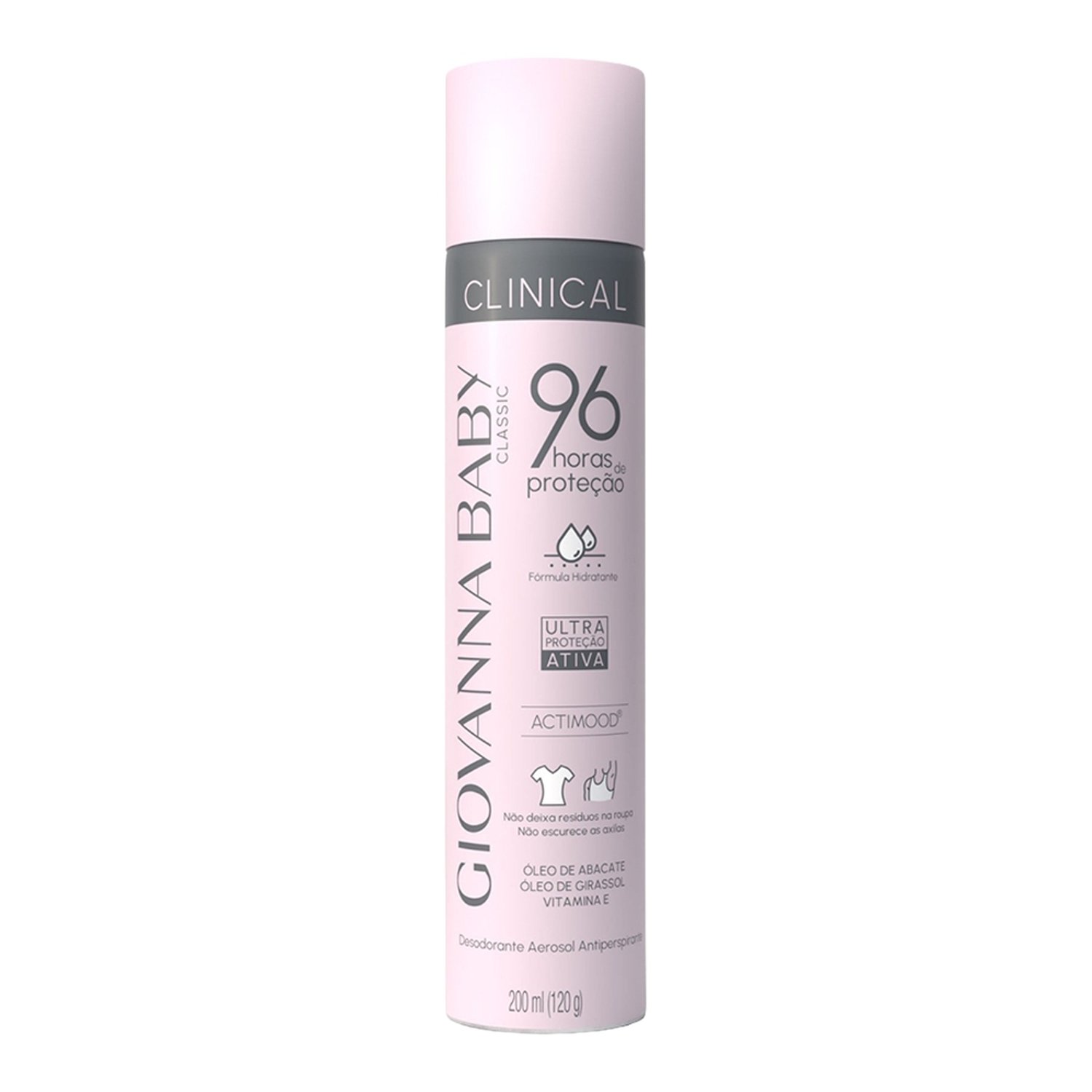 Desodorante Aerossol Giovanna Baby Classic 96 Horas 200ml