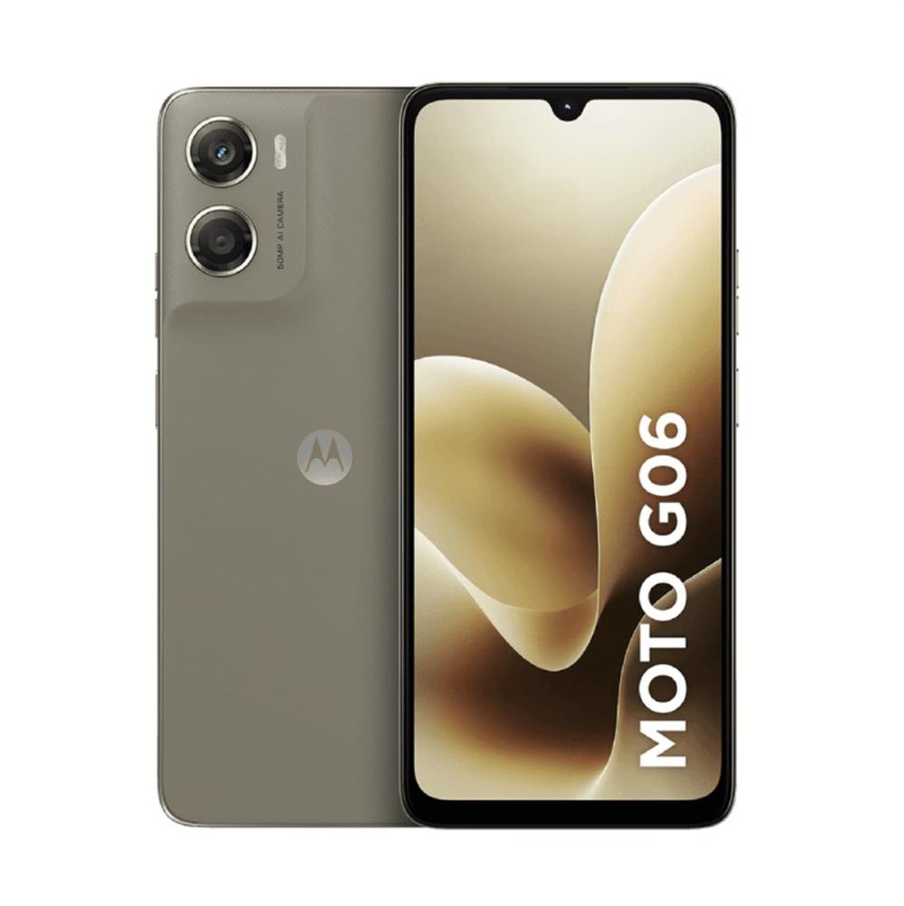 Smartphone Motorola Moto G06 128Gb 12Gb (4Gb Ram + 8Gb Ram Boost) - Bege