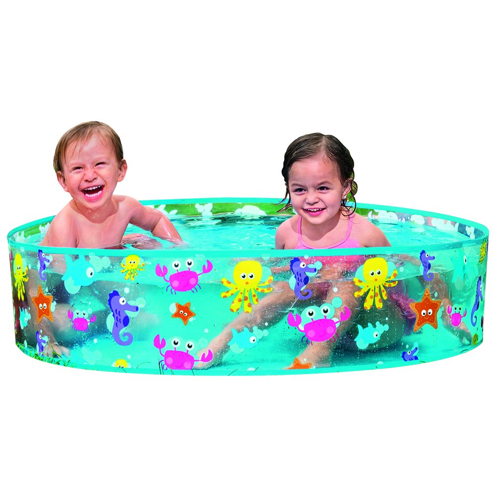 Piscina Semirrigida Fundo Do Mar 500 Litros Bel