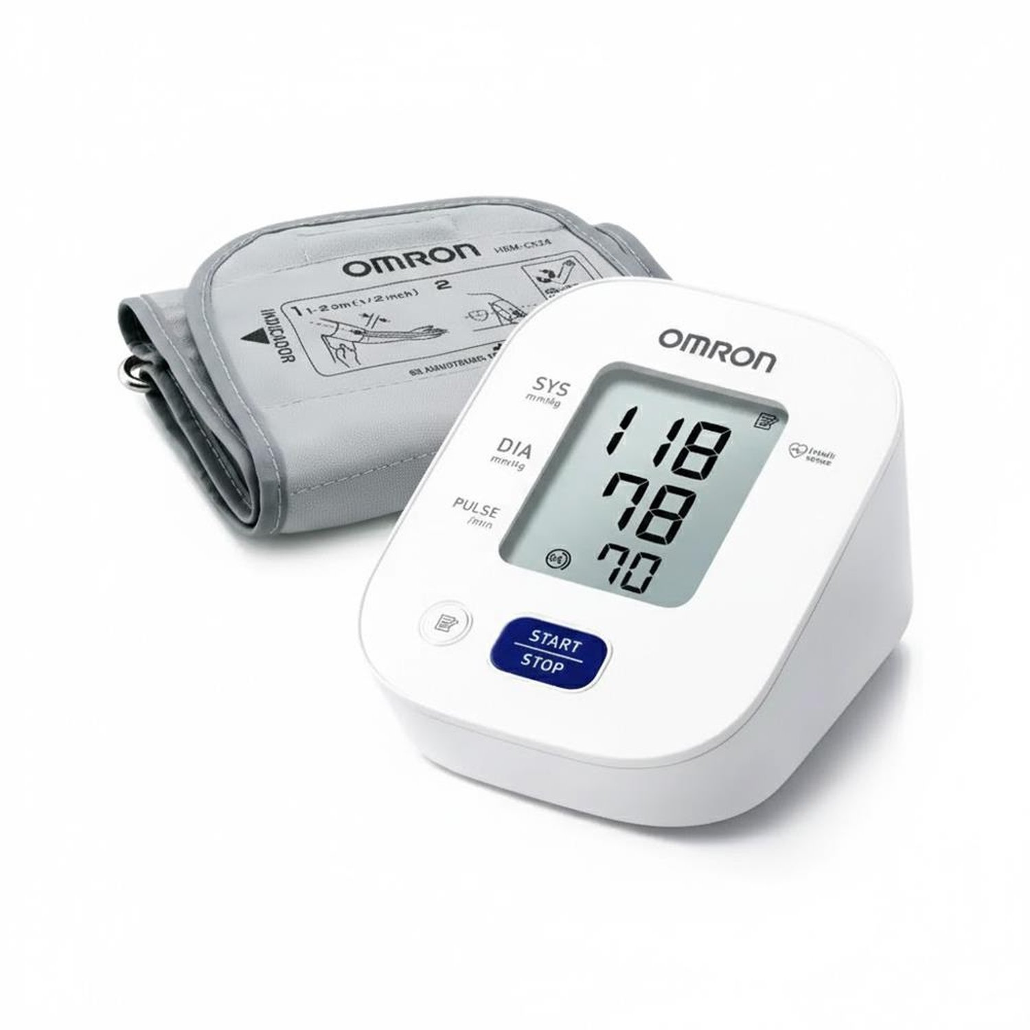 Aparelho De Pressao Omron Digital De Braco Hem7142