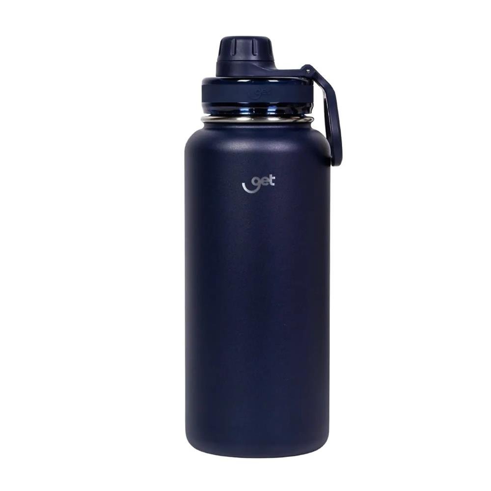 Garrafa Térmica Inox Get Trity 1000Ml Azul Petróleo