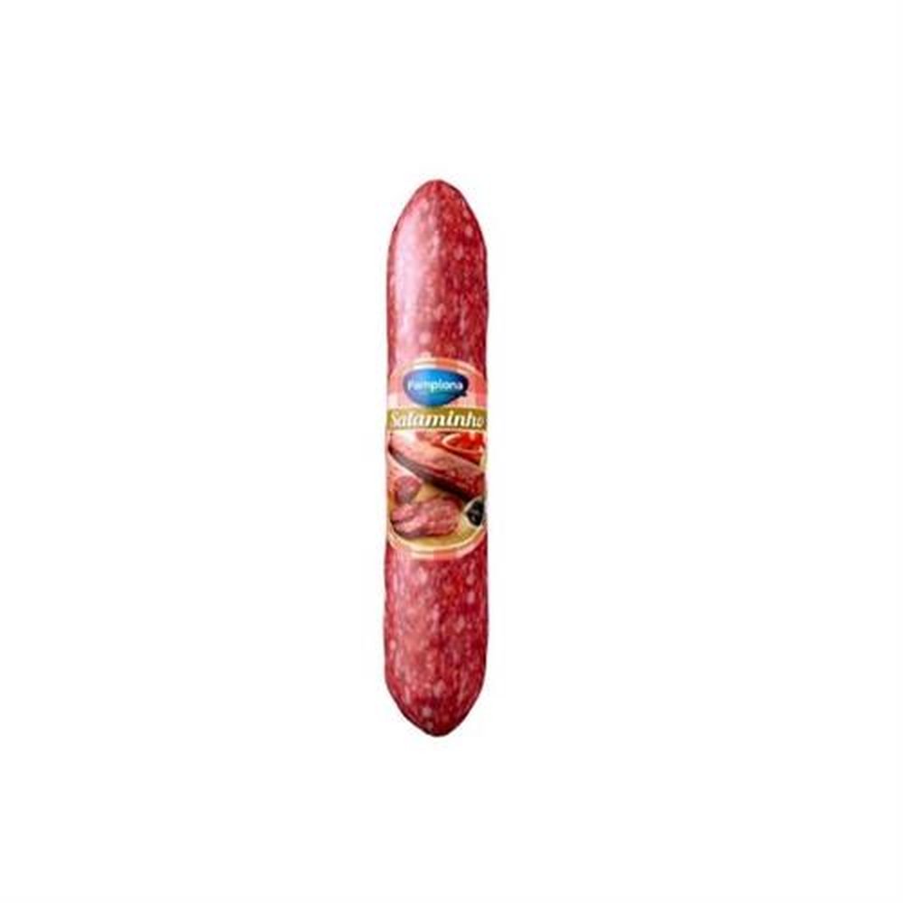 Salaminho Pamplona Peça 200 a 300g - Embalagem com 18 até 21 und. - Peso 4kg