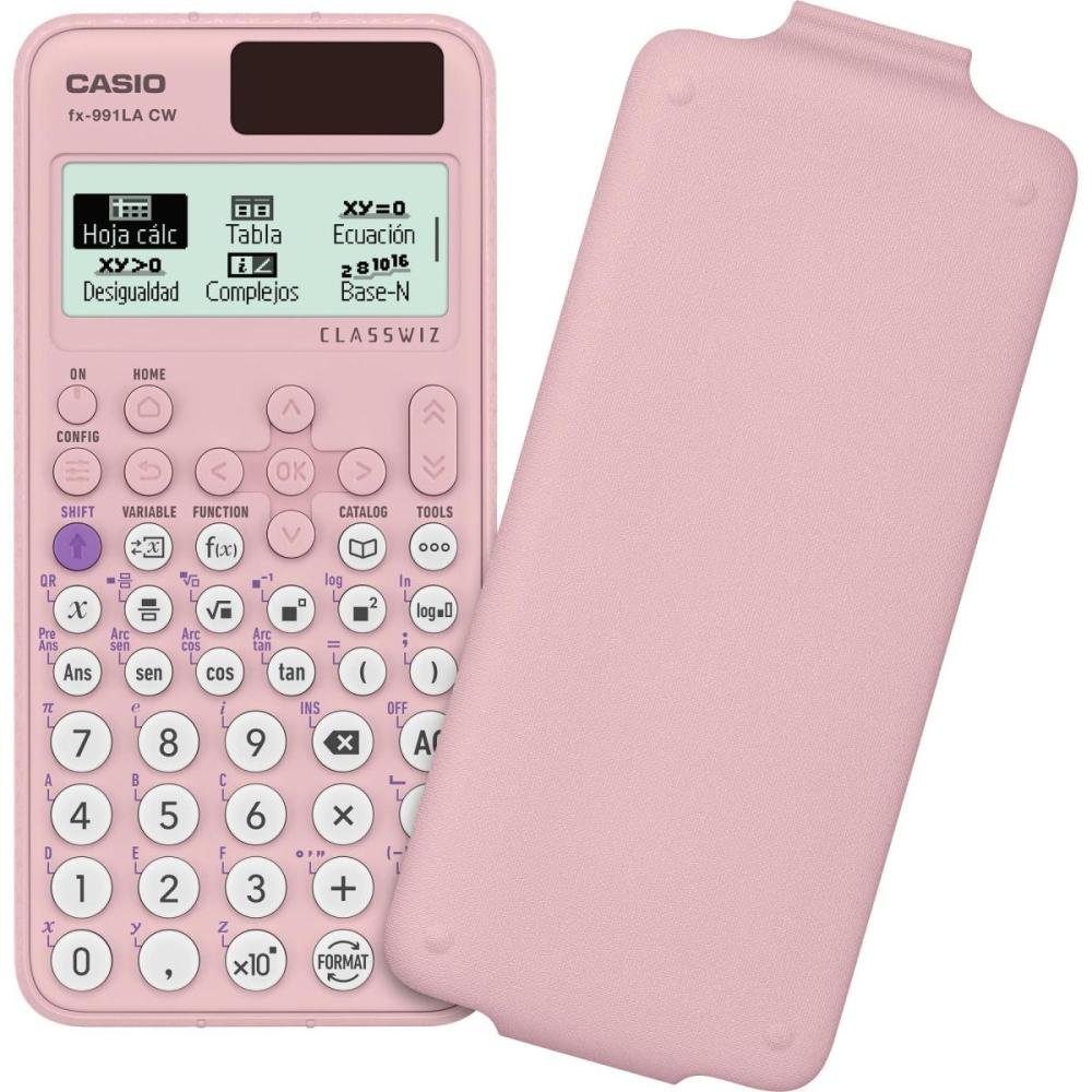 Calculadora Cientifica Casio Fx-991Lacw Classwiz Rosa Un.Venda: Pc/1