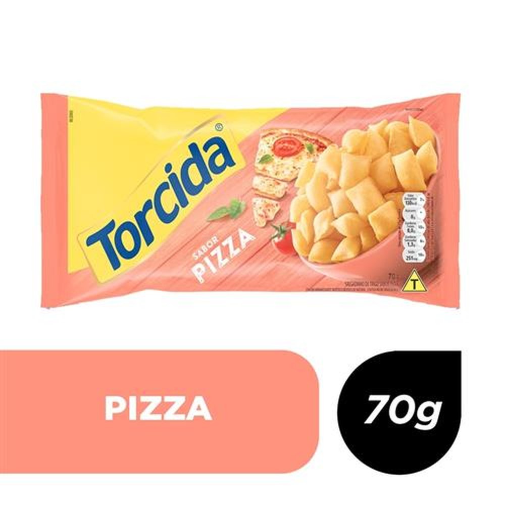 Salgadinho de Trigo Pizza Torcida 70g