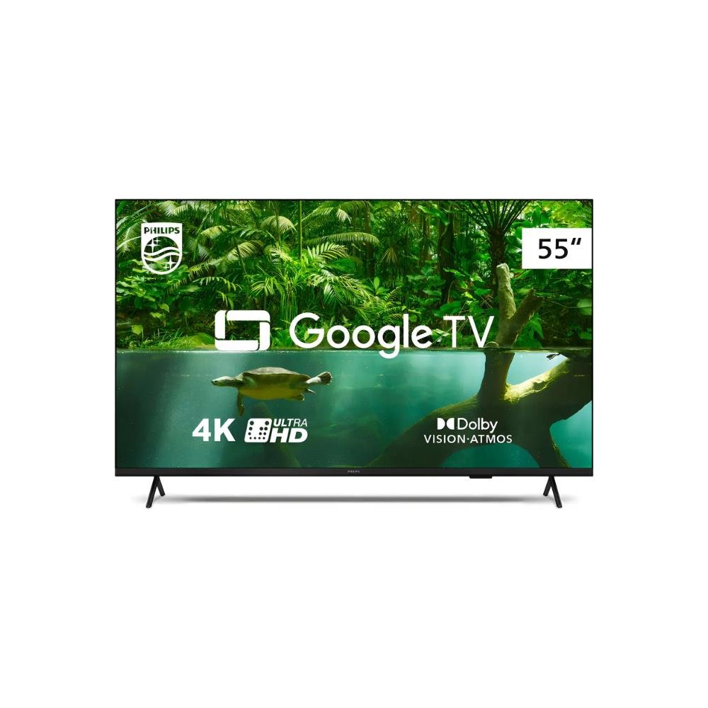 Smart Tv Philips 55" Uhd Led 4K Google T