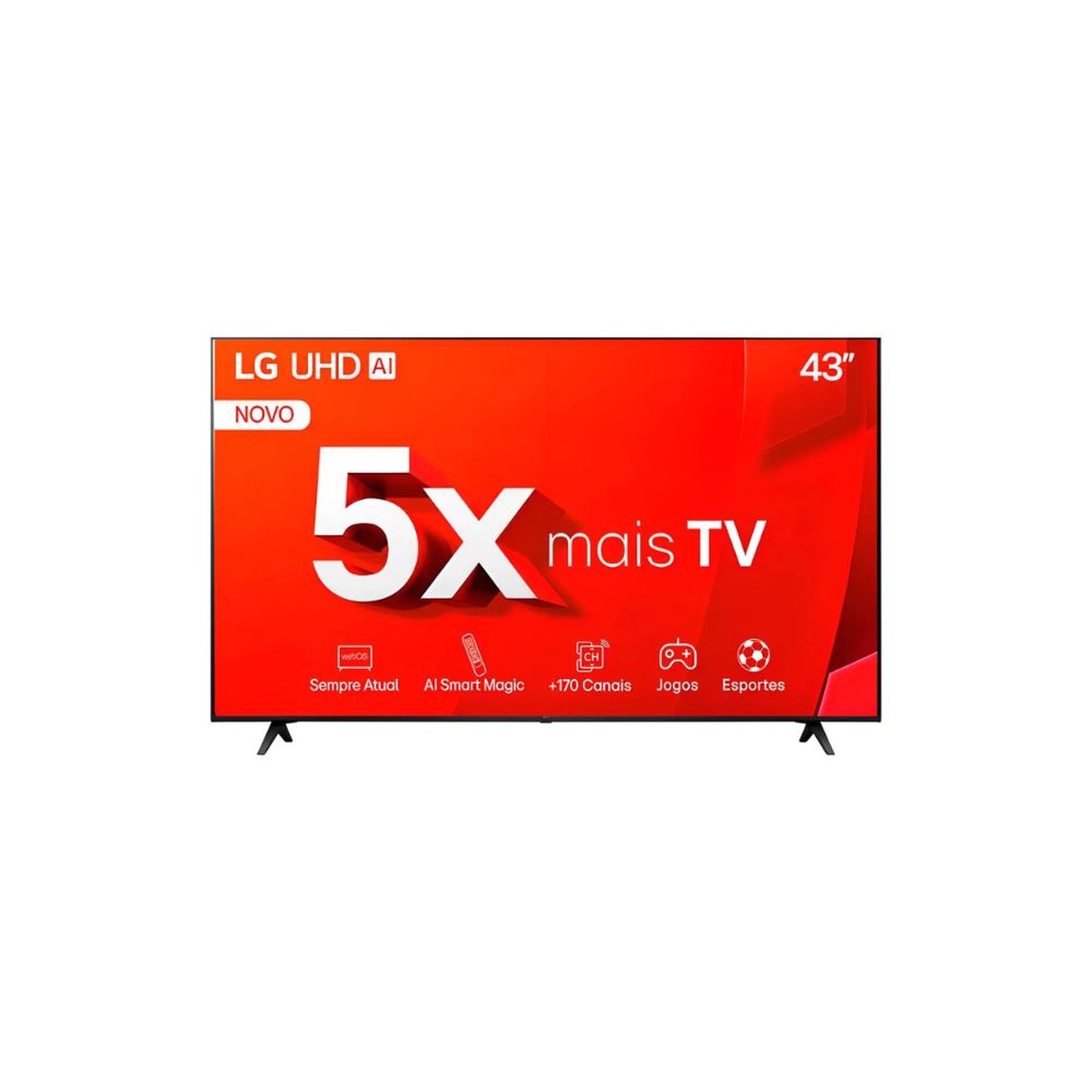Smart Tv Lg 43" Led 4K Uhd 43Tu801c0sa