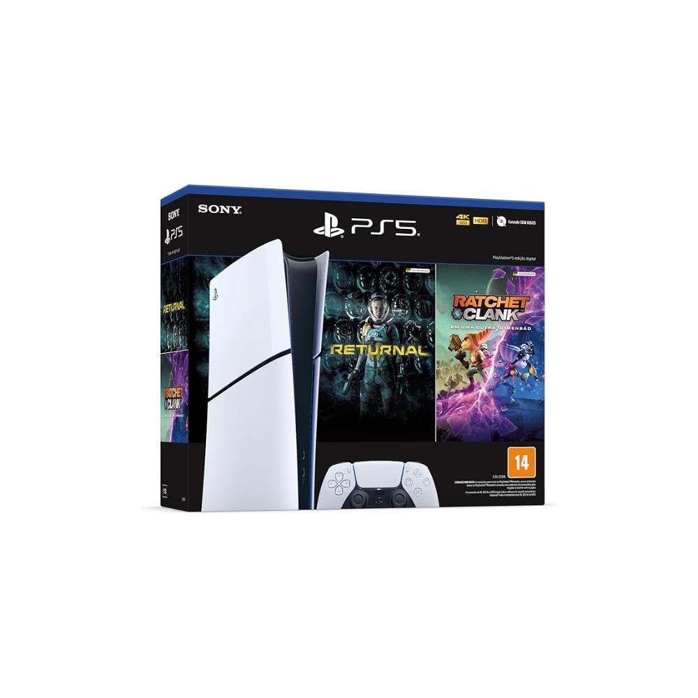 Playstation 5 Slim Edicao Digital Com 2