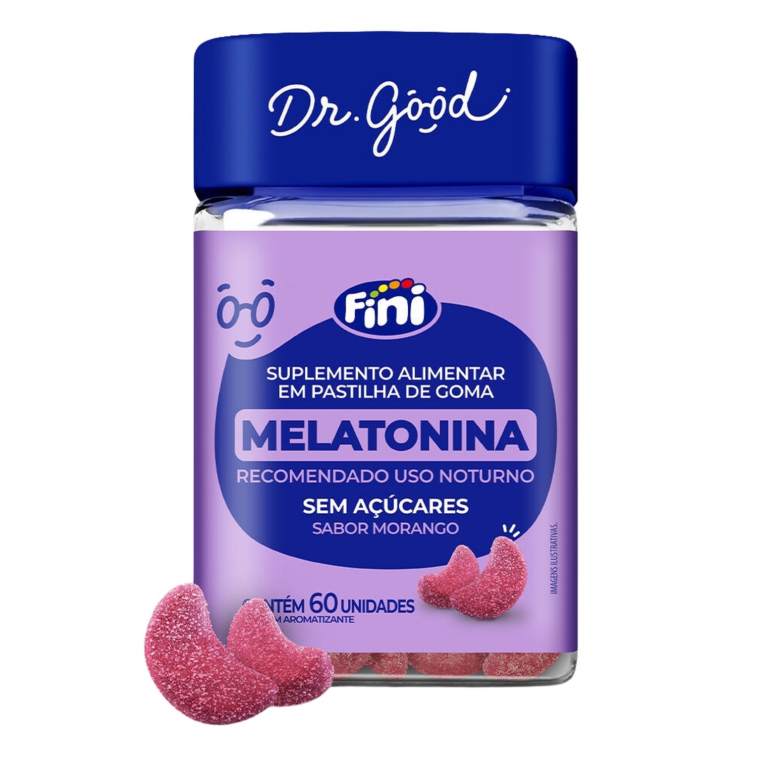 SUPLEMENTO ALIMENTAR DR.GOOD MELATONINA 60 UNIDADES