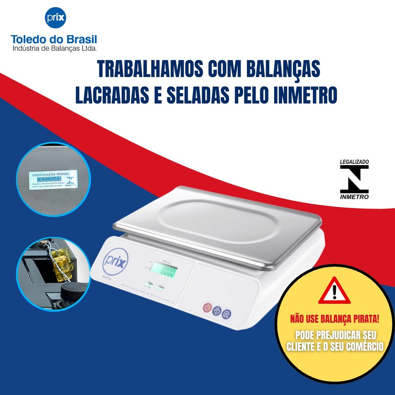 Balanca Pesadora 9094 Serial Usb, Capacidade 3,6,15Kg