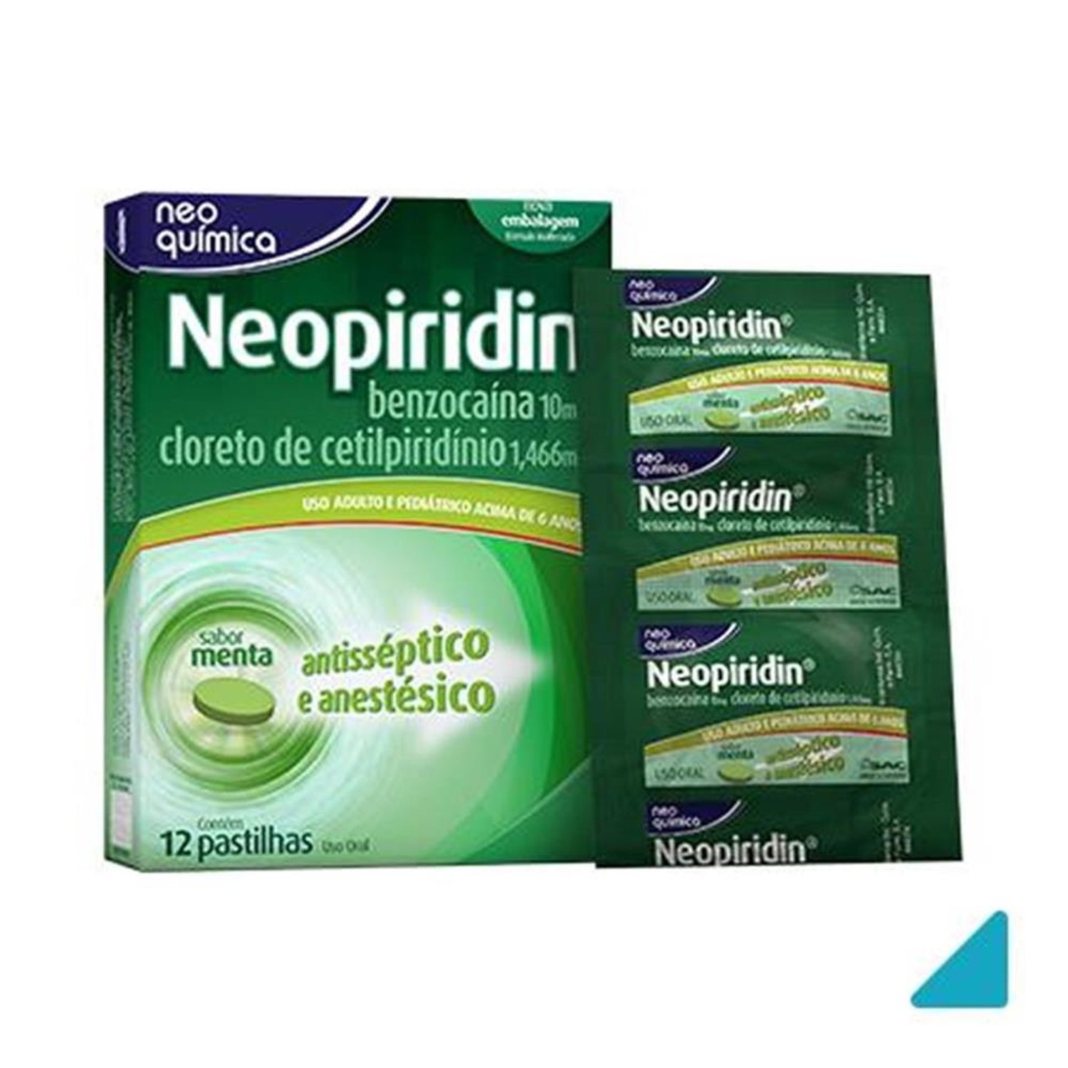 Neopiridin 12 Pastilhas