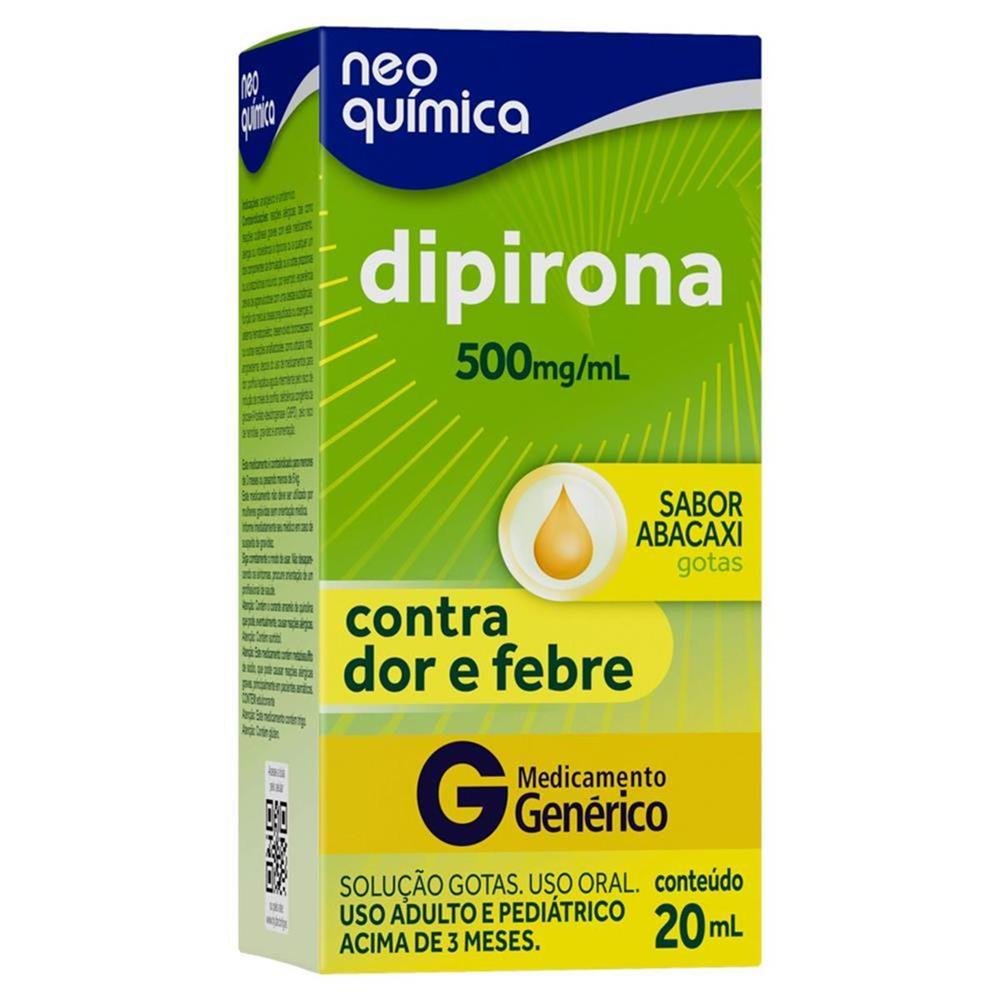 Dipirona Gts 20Ml Abacaxi