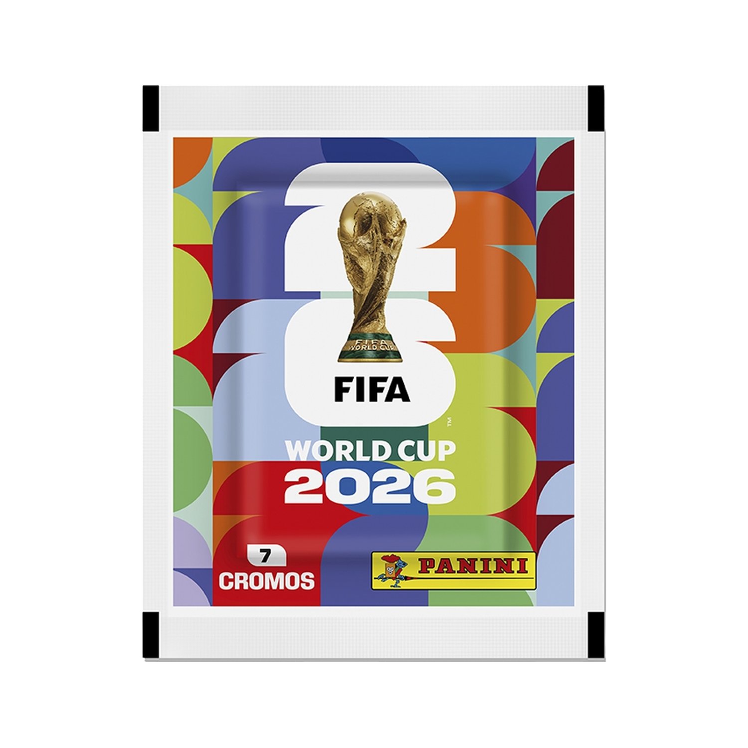 Figurinhas Panini da Copa do Mundo 2026 - 100 Envelopes com 7 Figurinhas