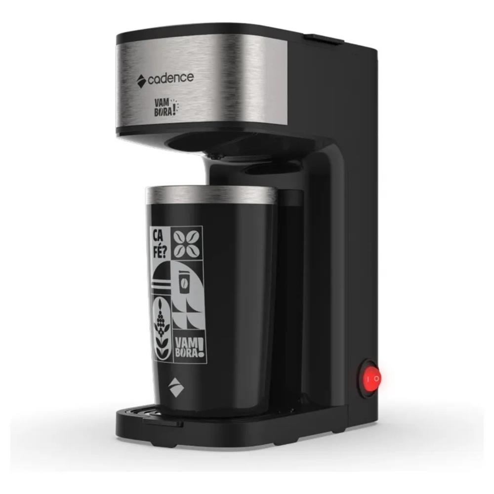 Cafeteira Eletrica Cadence Vambora C/ Copo Termico 220V.